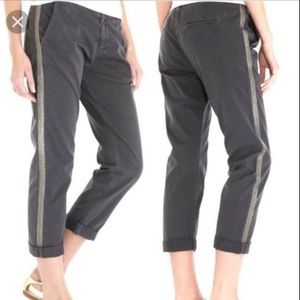 Current/Elliott Gray Tux Captain Trousers. Size 00.